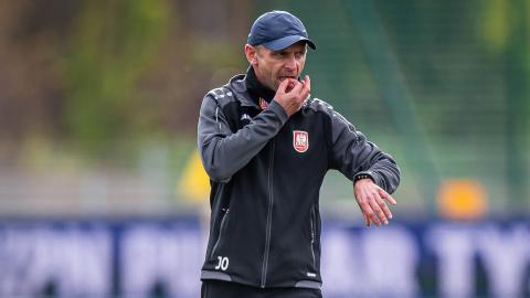 Ślęza Wrocław - Górnik Łęczna 0:2 (03.11.2020) Jacek Opałka