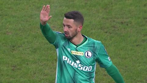 Legia Warszawa - Piast Gliwice 1:2 (03.03.2021) Mateusz Wieteska