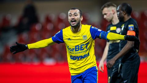 Puszcza Niepołomice - Arka Gdynia 2:5 (02.03.2021) Marcus da Silva