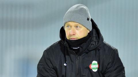 Radomiak Radom - Lech Poznań 1:1, k. 3-4 (11.02.2021) Dariusz Banasik
