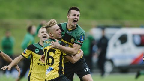 GKS Jastrzębie - Górnik Łęczna 1:1, k. 7-6, 20.09.2016 Dominik Kulawiak Kamil Szymura