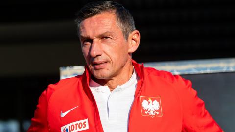 Dariusz Gęsior (trener Polska U17, 2021).