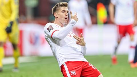 Polska - San Marino 5:0 (09.10.2021) Krzysztof Piątek
