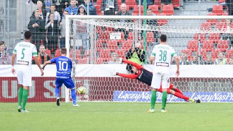 Puszcza Niepołomice - Lechia Gdańsk 1:1, k. 4-2 (21.09.2016) Maciej Domański