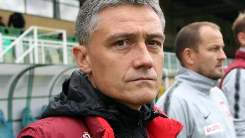 Polska - Ukraina 2:2 U19 (12.10.2021) Mariusz Rumak