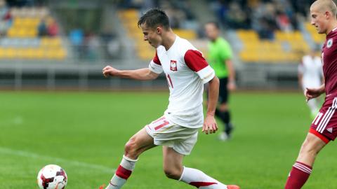 Polska - Łotwa 1:0 (26.08.2014) U17 Kamil Wojtkowski