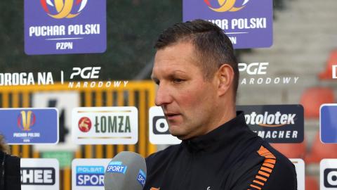 Chrobry Głogów - Arka Gdynia 0:2 (25.10.2017) Grzegorz Niciński