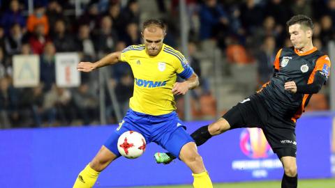 Chrobry Głogów - Arka Gdynia 0:2 (25.10.2017) Antoni Łukasiewicz