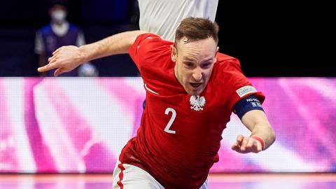 Polska - Słowacja 2:2 (25.01.2022) futsal Michał Kubik