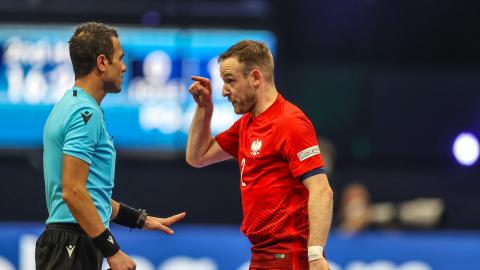 Rosja - Polska 5:1 (29.01.2022) Futsal Michał Kubik