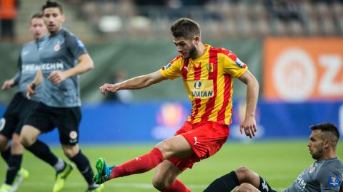 Zagłębie Lubin - Korona Kielce 0:1 (26.10.2017) Maciej Górski