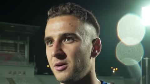 KKS Kalisz - Pogoń Szczecin 2:1 (21.09.2021) Filip Kendzia