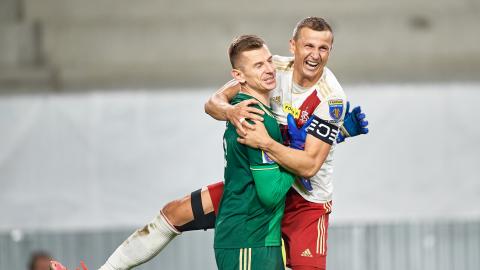 ŁKS Łódź - Cracovia 0:0, k. 3-1 (23.09.2021) Marek Kozioł Maciej Dąbrowski