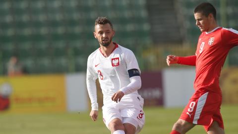 Polska - Serbia 0:2 (26.03.2019) U21 Mateusz Wieteska