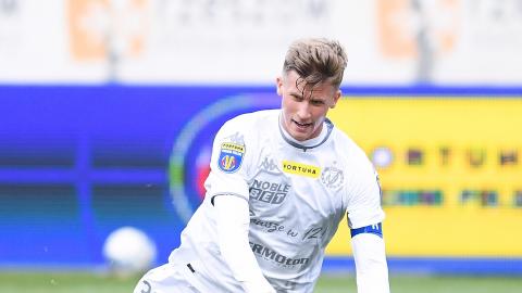 Resovia Rzeszów - Widzew Łódź 1:2 (29.09.2021) Kacper Karasek