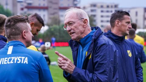 Wieczysta Kraków - Chrobry Głogów 2:1 (29.09.2021) Franciszek Smuda