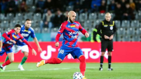 KKS Kalisz - Raków Częstochowa 1:2 (26.10.2021) Walerian Gwilia