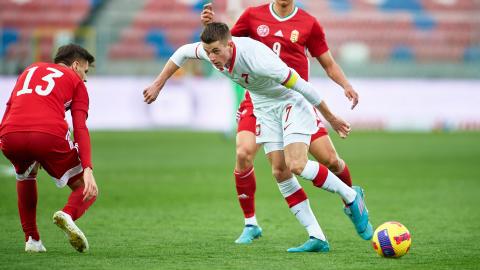 Polska - Węgry 1:1 (29.03.2022) Jakub Kamiński