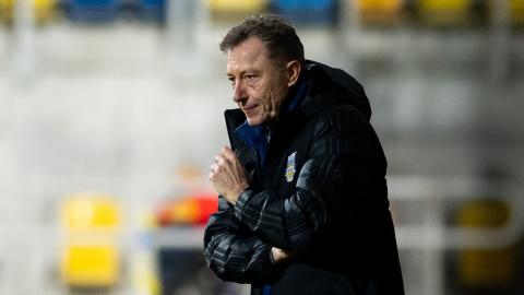 Arka Gdynia - Raków Częstochowa 0:2 (01.03.2022) Ryszard Tarasiewicz