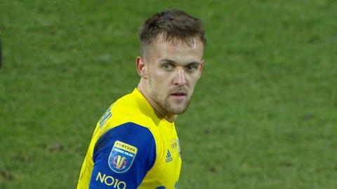 Arka Gdynia - Raków Częstochowa 0:2 (01.03.2022) Sebastian Milewski