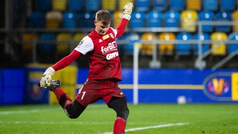 Arka Gdynia - Zagłębie Lubin 2:1 (01.12.2021) Kacper Krzepisz