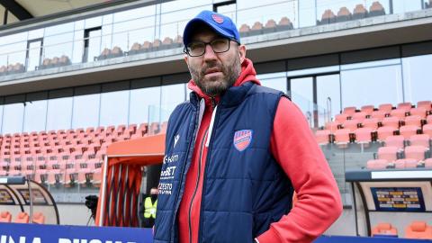 Bruk-Bet Termalica Nieciecza - Raków Częstochowa 0:2 (01.12.2021) Marek Papszun