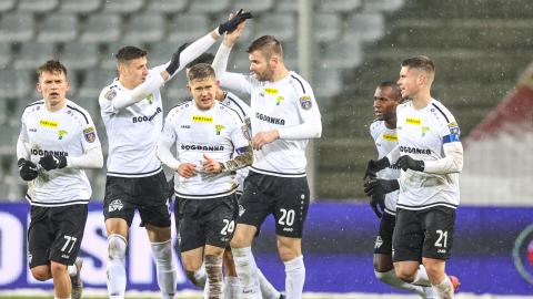 Korona Kielce - Górnik Łęczna 1:2 (30.11.2021) Bartosz Rymaniak