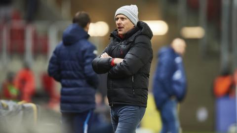 Widzew Łódź - Wisła Kraków 1:3 (02.12.2021) Janusz Niedźwiedź