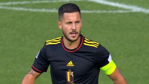 Belgia - Polska 6:1 (08.06.2022) Eden Hazard