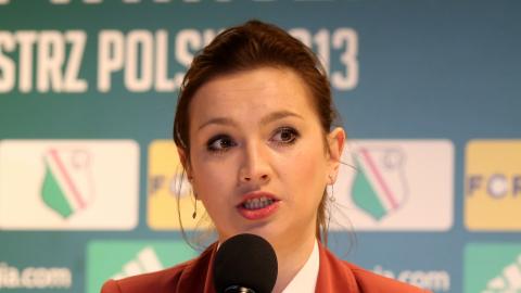 Izabela Kuś (Legia Warszawa, rzeczniczka, 2014)