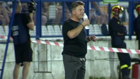 NK Osijek - Pogoń Szczecin 1:0 (29.07.2021) Kosta Runjaić