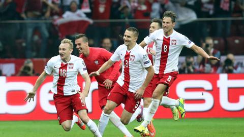 Polska - Niemcy 2:0 (11.10.2014) Sebastian Mila