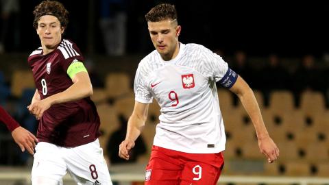 Polska - Łotwa 1:1 U21 (27.08.2022) Filip Szymczak