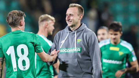 Górnik Łęczna - Korona Kielce 1:0 (18.10.2022) Marcin Prasoł