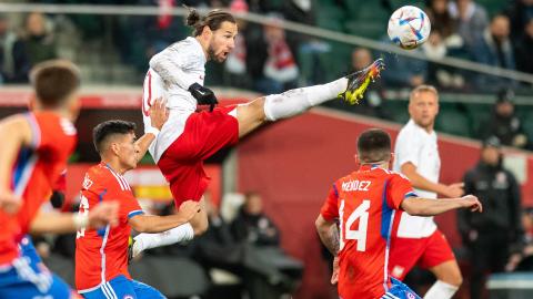 Polska - Chile 1:0 (16.11.2022) Grzegorz Krychowiak