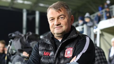 Pogoń Siedlce - Resovia Rzeszów 1:0 (10.11.2022) Mirosław Hajdo