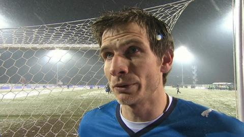 Lech Poznań - Udinese Calcio 2:2 (19.02.2009) Bartosz Bosacki