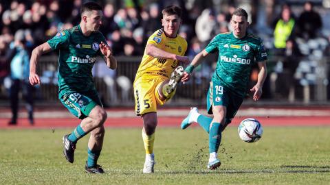 Lechia Zielona Góra - Legia Warszawa 0:3 (28.02.2023) Kacper Zając