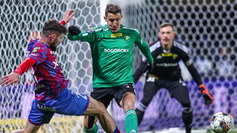 Górnik Łęczna - Raków Częstochowa 0:1 (05.04.2023) Damian Zbozień
