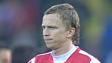 Wisła Kraków - Blackburn Rovers 1:2 (19.10.2006) Marcin Baszczyński