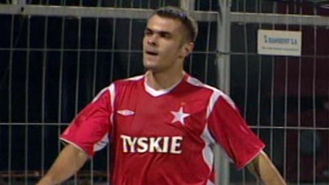 Wisła Kraków - Iraklis Saloniki 0:1 (14.09.2006) Paweł Brożek