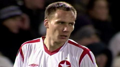 Feyenoord Rotterdam - Wisła Kraków 3:1 (13.12.2006) Arkadiusz Głowacki
