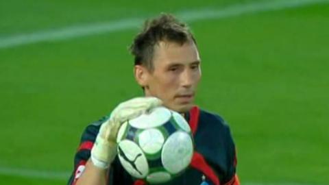 Ruch Chorzów - Szachtior Karaganda 1:0 (08.07.2010) Krzysztof Pilarz