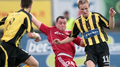 FK Šiauliai - Wisła Kraków 0:2 (15.07.2010) Mateusz Kowalski