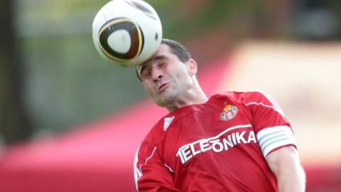 FK Šiauliai - Wisła Kraków 0:2 (15.07.2010) Radosław Sobolewski