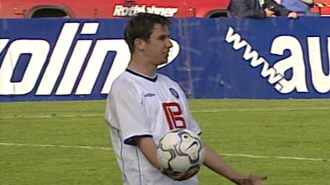 Wisła Kraków - Hajduk Split 1:0 (27.09.2001) Darijo Srna