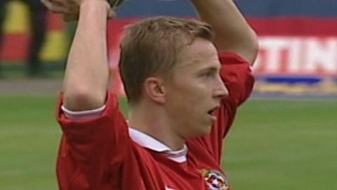 Wisła Kraków - Inter Mediolan 1:0 (30.10.2001) Marcin Baszczyński