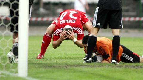 Wisła Kraków - Qarabağ Ağdam 0:1 (29.07.2010) Mateusz Kowalski