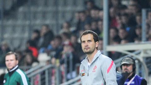 Marcin Dorna podczas meczu Polska - Malta 2:0, 06.06.2013