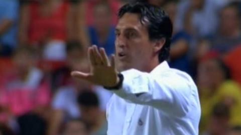 Sevilla FC - Śląsk Wrocław 4:1 (22.08.2013) Unai Emery